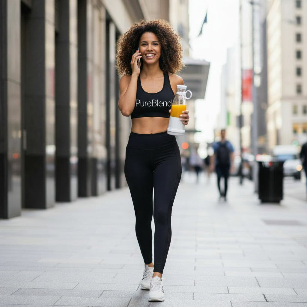 PureBlend™  The On-The-Go Juicer for a Healthier You
