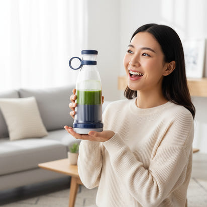 PureBlend™  The On-The-Go Juicer for a Healthier You