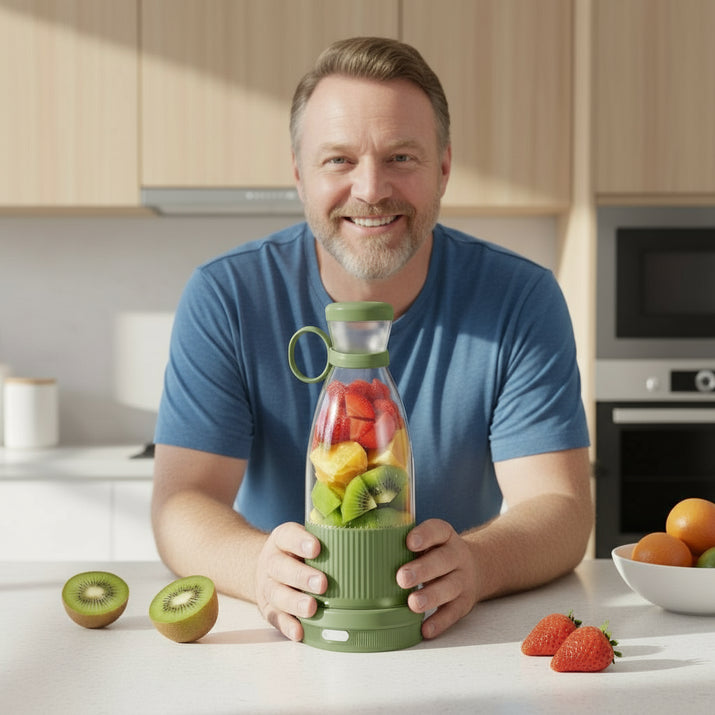 Experience Freshness On-the-Go with Our Portable Electric Orange Juicer - Your Ultimate Kitchen Companion for Delicious Juice Anytime!