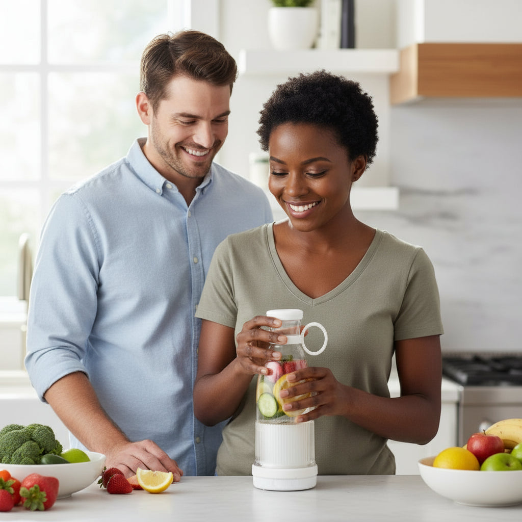 Experience Freshness On-the-Go with Our Portable Electric Orange Juicer - Your Ultimate Kitchen Companion for Delicious Juice Anytime!